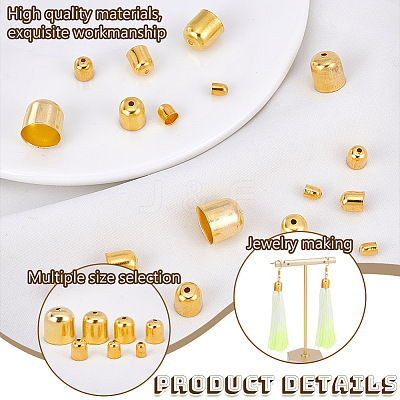 7 Styles Iron Bead Cone IFIN-GA0001-64G-1