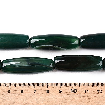 Natural Agate Dyed Beads Strands G-T138-230B-1