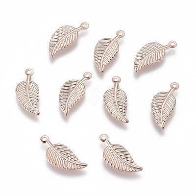 304 Stainless Steel Charms LS-X-STAS-H436-54RG-1