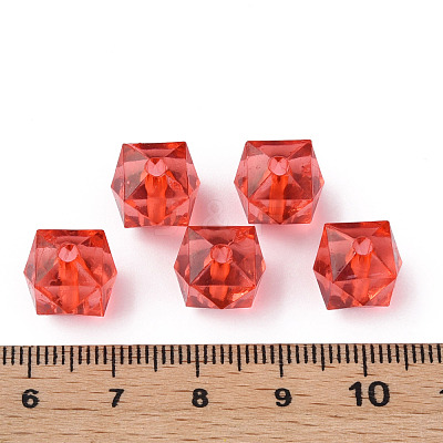 Transparent Acrylic Beads MACR-S373-132-B06-1