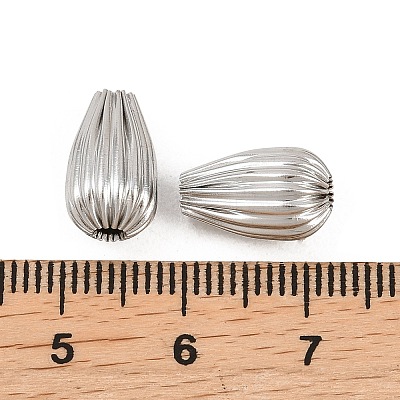 304 Stainless Steel Beads STAS-F339-10D-02-1