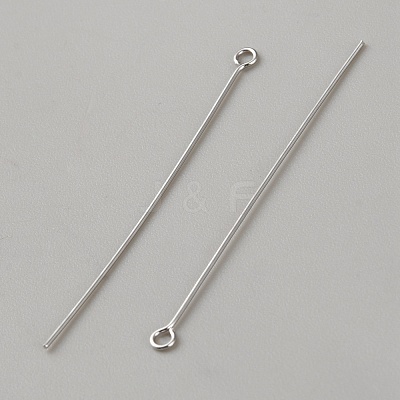 925 Sterling Silver Eye Pins LS-STER-WH0002-19P-1
