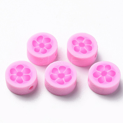 Handmade Polymer Clay Beads CLAY-T020-14E-1