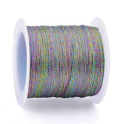 Polyester Braided Metallic Thread OCOR-I007-B-15-1