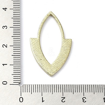 Rack Plating Alloy Pendants PALLOY-K023-08G-1