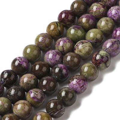 Natural Atlantisite Stichtite Beads Strands G-H034-A02-02-1