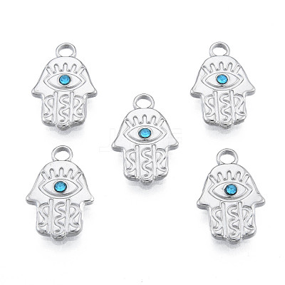 304 Stainless Steel Pendants STAS-N098-157P-1