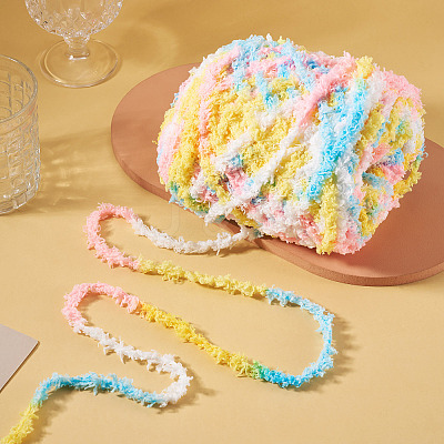 Segment Dyed Polyester Yarn YCOR-TADJ0001-05E-1