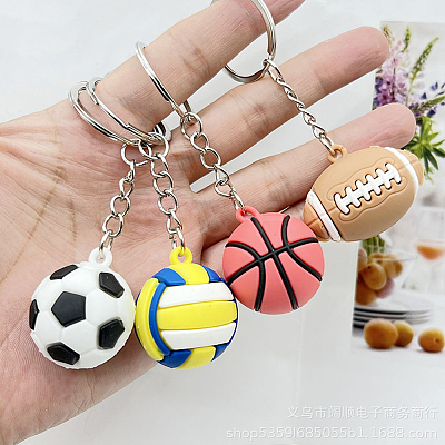 2Pcs Plastic Keychains KEYC-SP00008-1