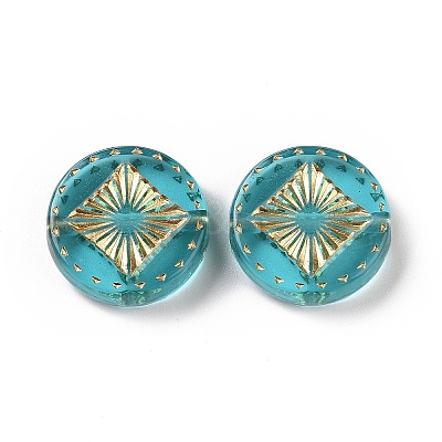 Transparent Acrylic Beads LS-OACR-E015-04-1