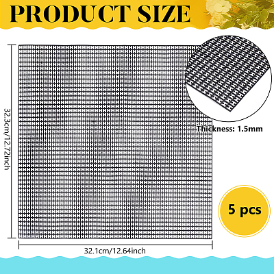 Square Plastic Pegboards used for DIY Fuse Beads KY-WH0816-003-1
