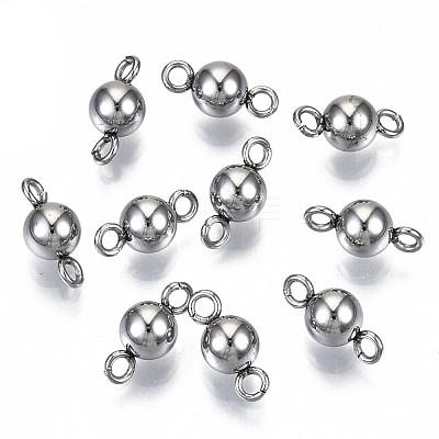 Tarnish Resistant 201 Stainless Steel Links Connectors STAS-S117-004A-01-1