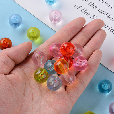 Transparent Acrylic Beads MACR-S370-A16mm-1
