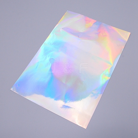 Waterproof A4 Self Adhesive Laser Sticker AJEW-WH0119-35-1