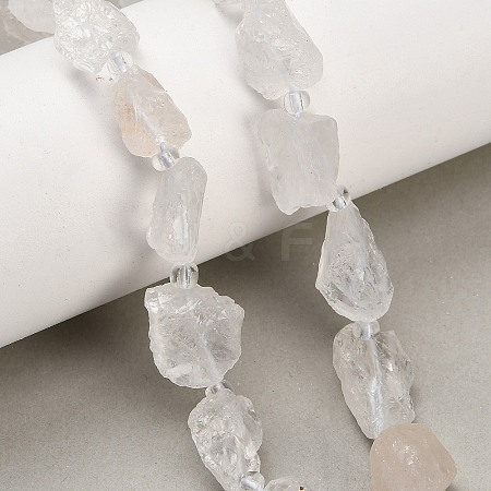 Natural Quartz Crystal Beads Strands GG-CBA0B77-A27-03-1