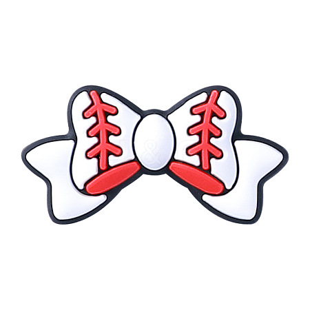 Bowknot Silicone Beads PW-WGAABD0-04-1