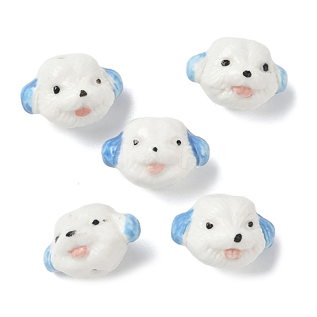 Handmade Porcelain Beads PORC-K003-06C-1