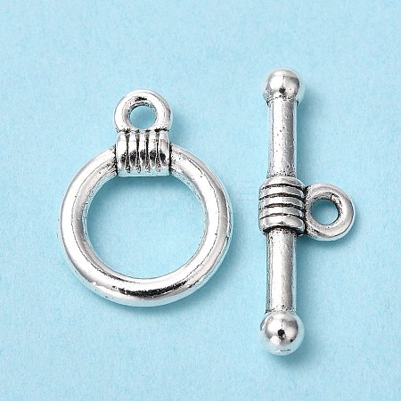 Tibetan Style Alloy Toggle Clasps LF0034Y-NF-1