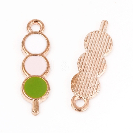 Alloy Enamel Pendants CD-TAC0001-18KCG-1