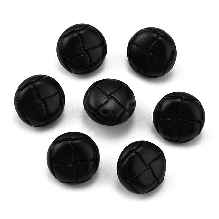1-Hole Plastic Buttons BUTT-WH0027-03A-01-1