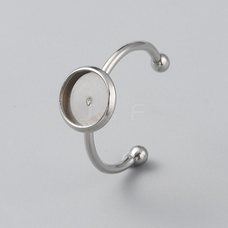 Stainless Steel Ring Components STAS-WH0029-98B-P-1