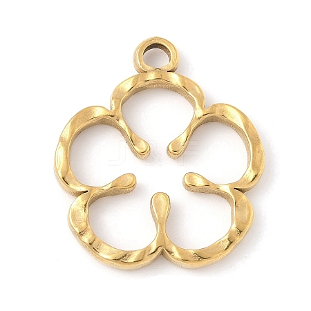 304 Stainless Steel Pendants STAS-R162-03G-01-1