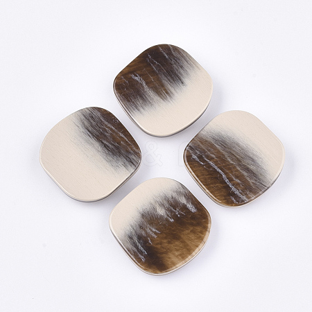 Acrylic Shank Buttons BUTT-T003-04B-1