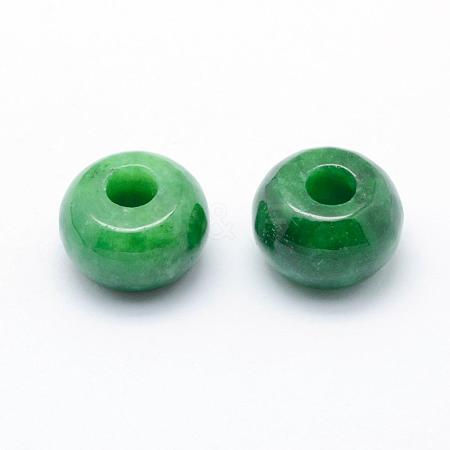 Natural Myanmar Jade/Burmese Jade Beads G-E407-16-1