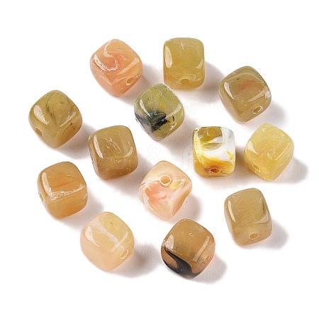 Transparent Acrylic Beads OACR-N137-41F-1
