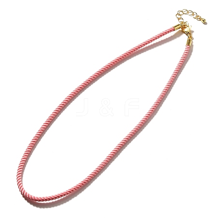 Nylon Milan Cord Necklace Making MAK-M028-01G-19-1