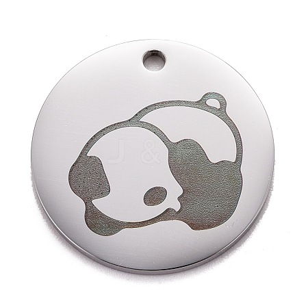 Non-Tarnish Stainless Steel Pendants STAS-G252-10P-1
