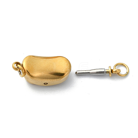 Ion Plating(IP) 304 Stainless Steel Box Clasps STAS-Z066-05G-02-1