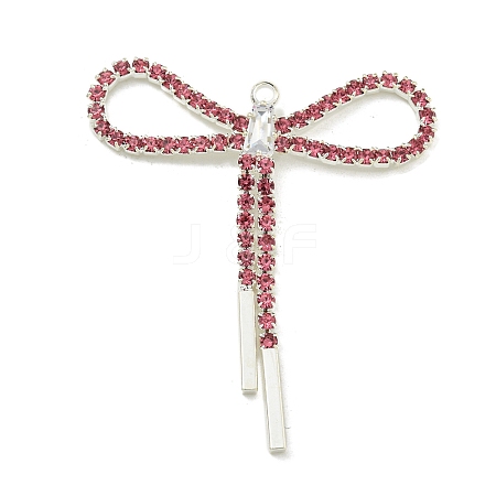 Brass Rhinestone Pendants KK-I715-14S-02-1