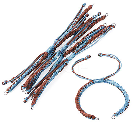 Nylon Thread Bracelets Making AJEW-TAC00106-1
