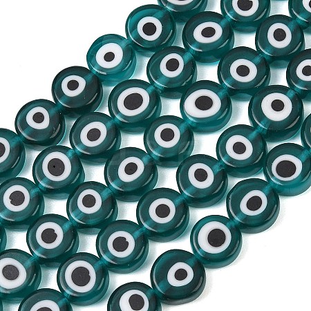 Handmade Evil Eye Lampwork Beads LAMP-C028-02A-1