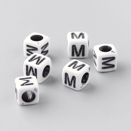 Opaque Acrylic Beads LS-SACR-Q188-02M-1