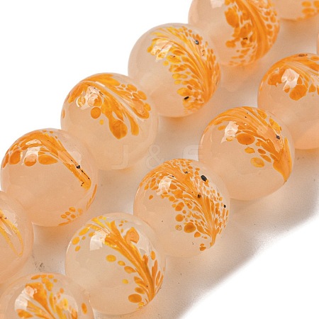 Handmade Lampwork Beads Strands LAMP-L079-05B-1