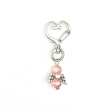 Alloy & ABS Imitation Pearl Pendant Decorations for Women PW-WG27178-06-1