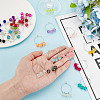 48Pcs 24 Colors Brass Wine Glass Charms AJEW-GO00008-4