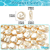 100Pcs ABS Plastic Imitation Pearl Beads OACR-YW0003-70-2