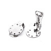 Non-Tarnish 304 Stainless Steel Clip-on Earring Setting LS-STAS-Q241-012A-3