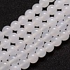 Natural White Agate Bead Strands G-G880-03-10mm-1