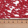 Opaque Acrylic Beads SACR-A007-01B-15-4