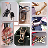 12Pcs 3 Colors Zinc Alloy Spring Gate Rings FIND-PH0059-73-5