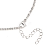 Brass Curb Chain Bracelet Making KK-CBADBBF-05P-2