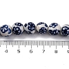 Handmade Blue and White Porcelain Beads Strands PORC-I027-03J-4