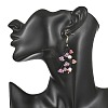Glass Seed Bead Dangle Earrings EJEW-MZ00770-2