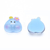 Translucent Resin Cabochons CRES-N030-021-1