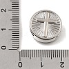 Brass Slide Charms KK-CBAEEA8-08B-P-3