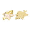 Rack Plating Alloy Enamel Pendants FIND-A040-08B-02G-2